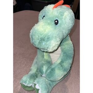 PLUSH DOLL FIGURE 18" YOUR ZONE GREEN DINOSAUR STICKY HANDS HUGGING STUFFED TOY